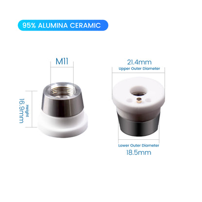 RayTools Ceramic Ring for Fiber Laser Cutting Heads Nozzle Holder